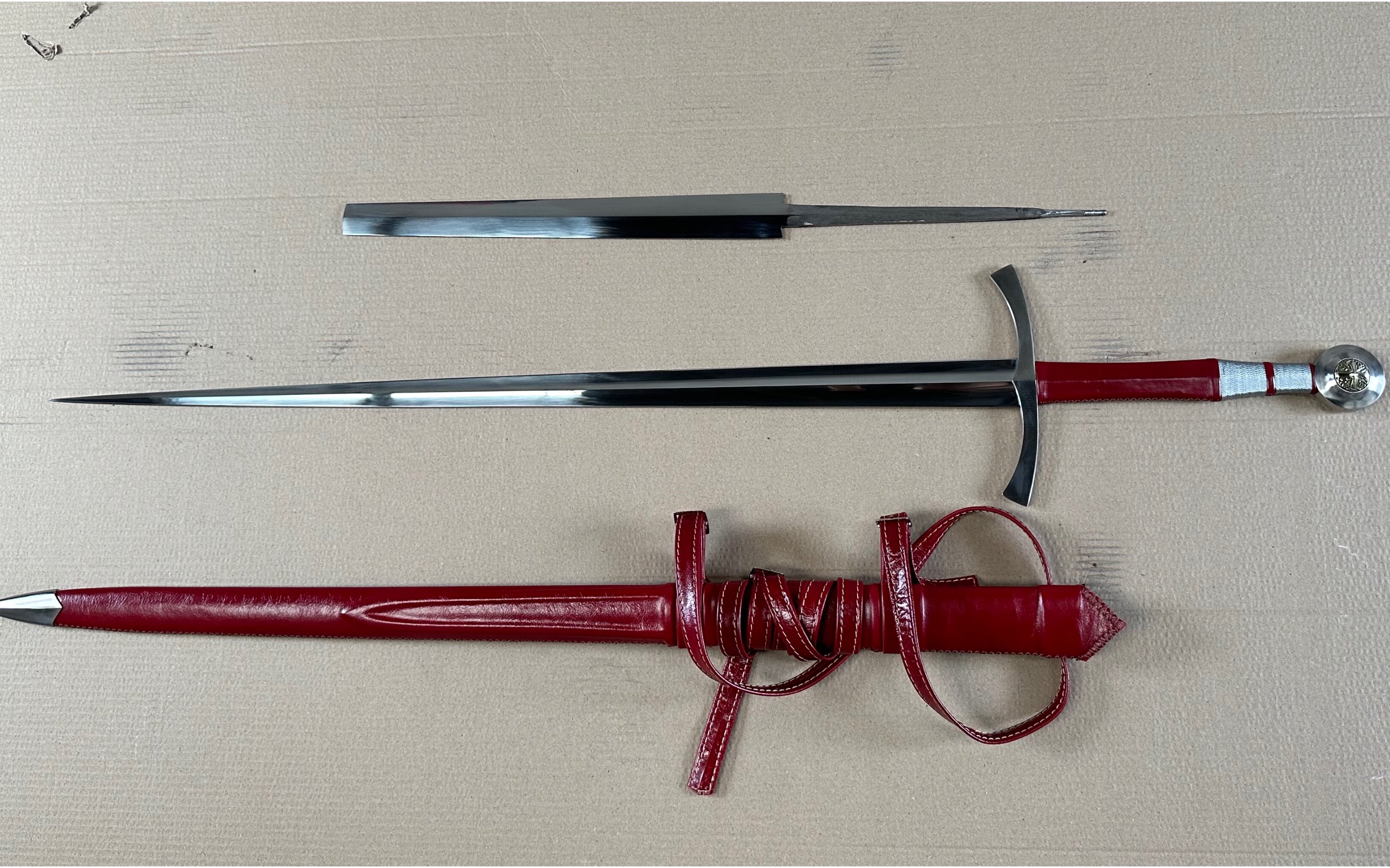 可更换护手的模块化手半剑