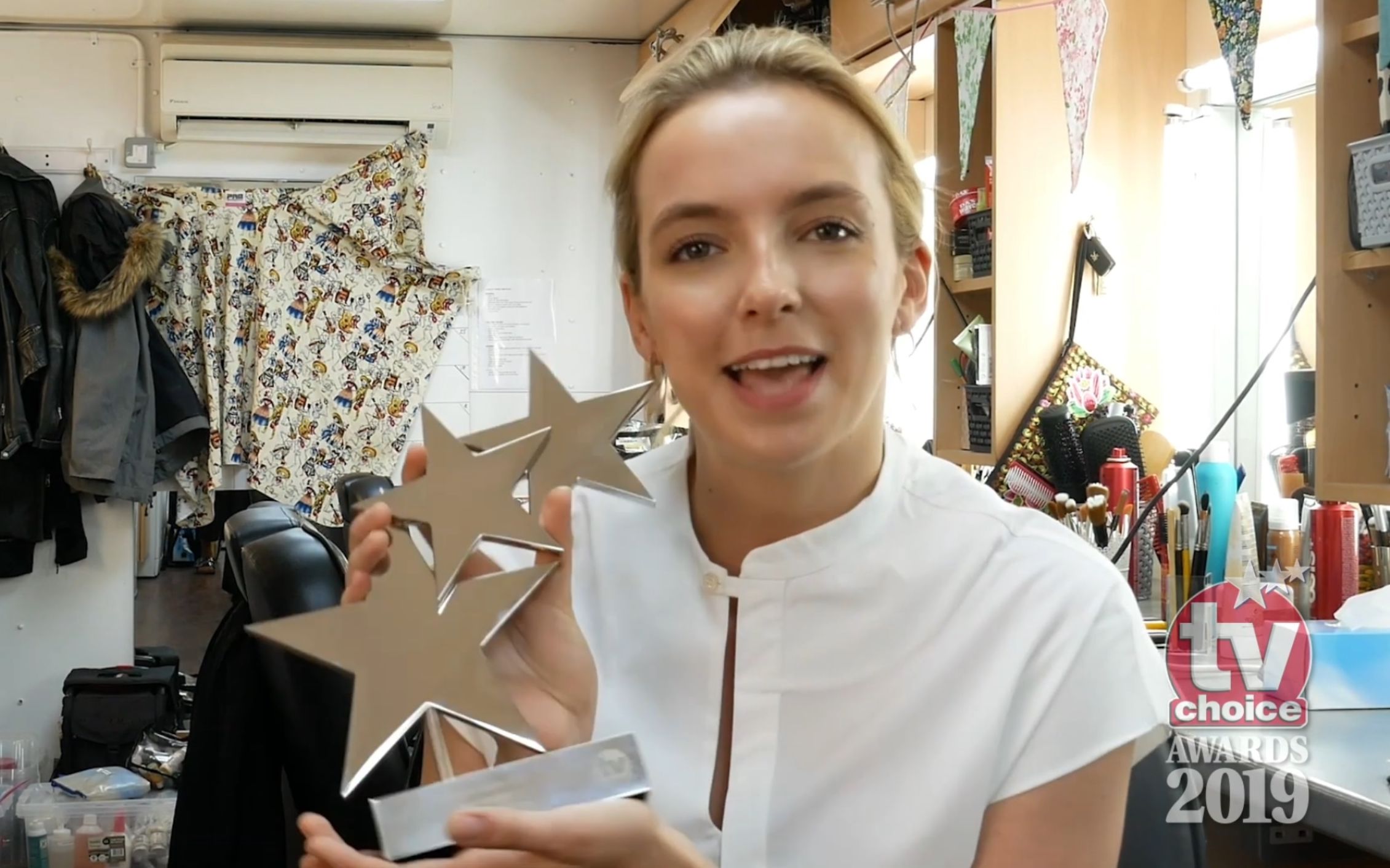 【双语】朱迪·科默获得tv choice awards 2019 最佳女主角 获奖感言