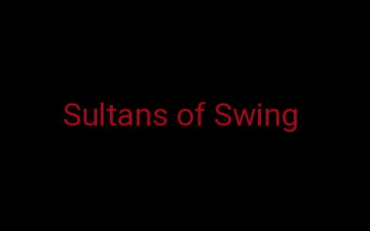 [图]Dire Straits . Sultans of Swing ( Alchemy Live )恐怖海峡最燃现场，摇摆之王炼金术现场