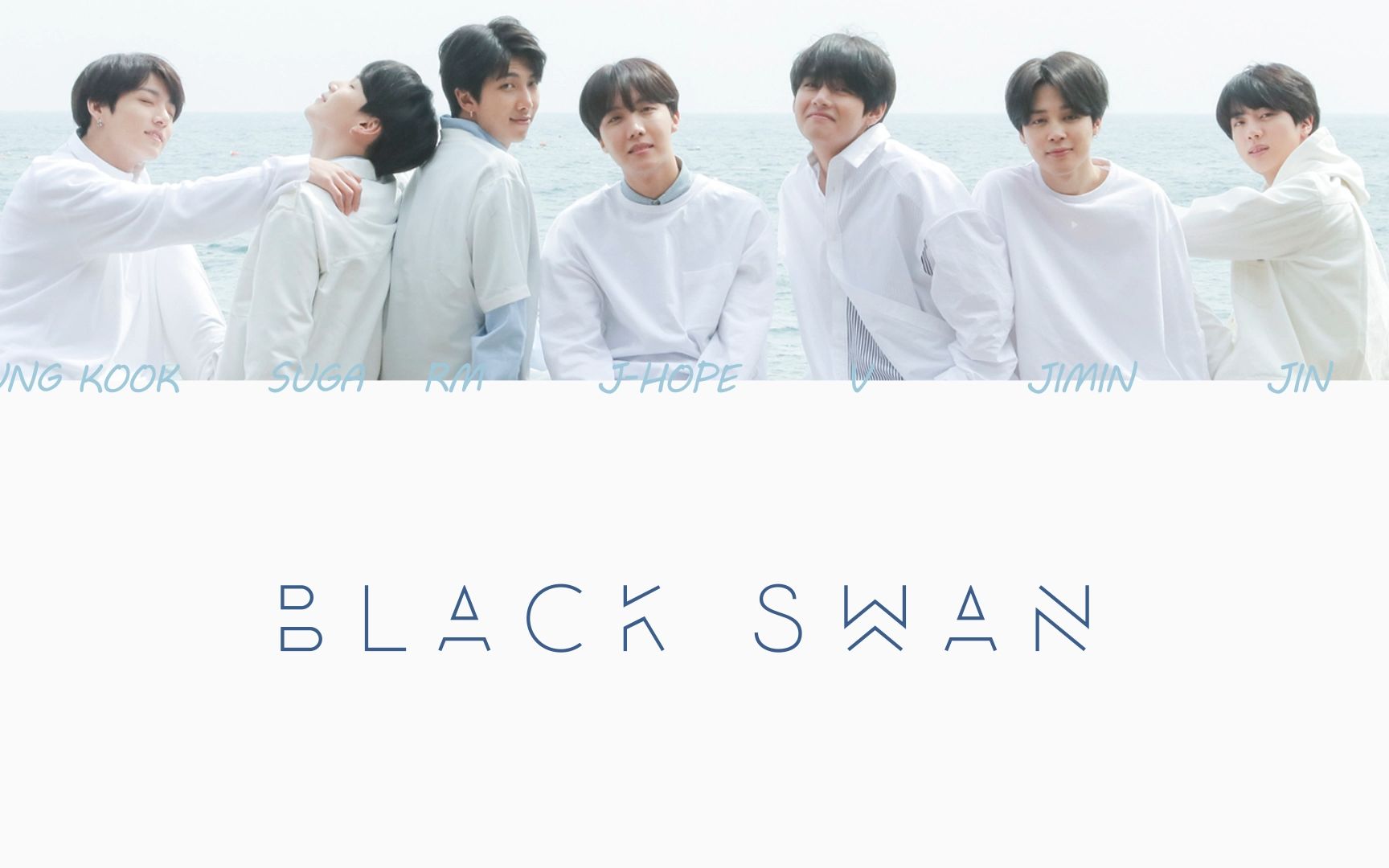 【bts防弹少年团】【中日字幕】black swan 黑天鹅日文版歌词版