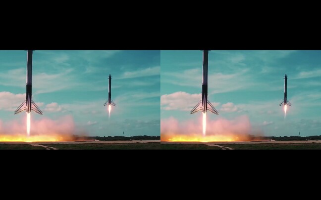 [3D VR] SpaceX 猎鹰重型 现代工程的杰作(高燃混剪)哔哩哔哩bilibili