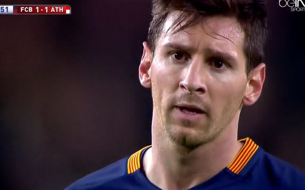 梅西个人集锦巴塞罗那21毕尔巴鄂201516