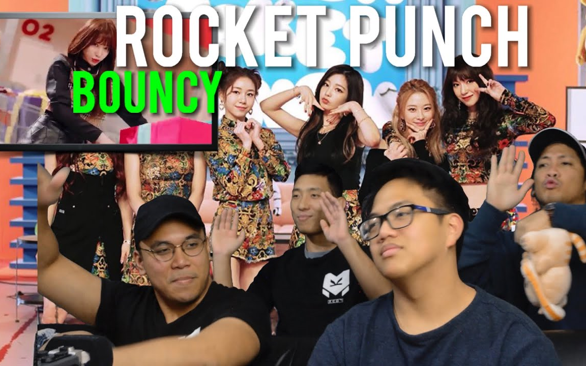 【kmoments】rocket punch《bouncy》mv reaction