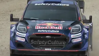 最新福特M-Sport车队赛斯克斯在葡萄牙测试福特puma Rally 1