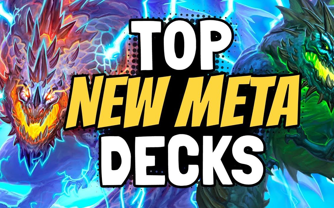 top 7 new meta decks in descent of dragons the data is in hearth