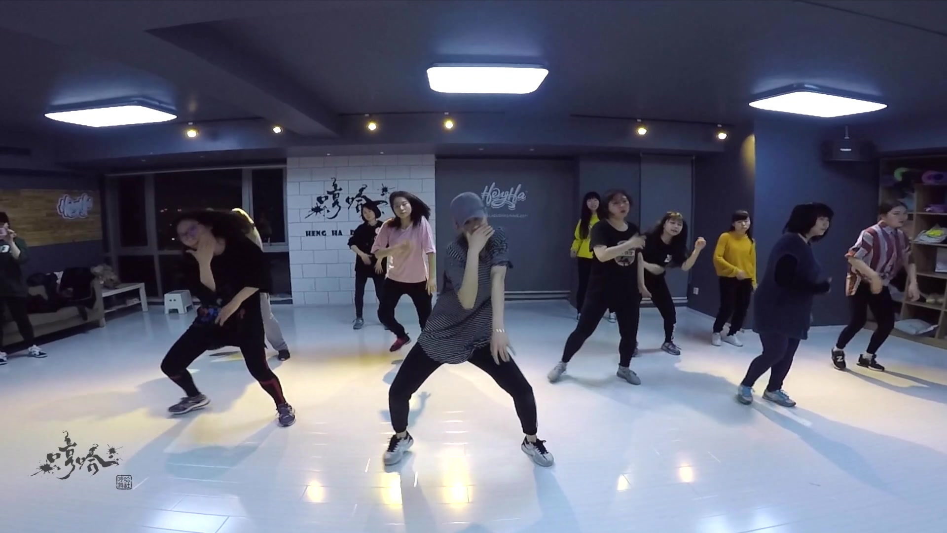 mercy-bishop briggs【哼哈舞社】hiphop街舞课随堂拍摄