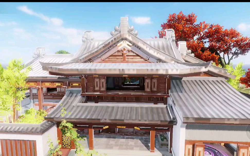 【一梦江湖宅邸】有山有水有竹林,一个适合赏雨的江南宅院,手残党也能