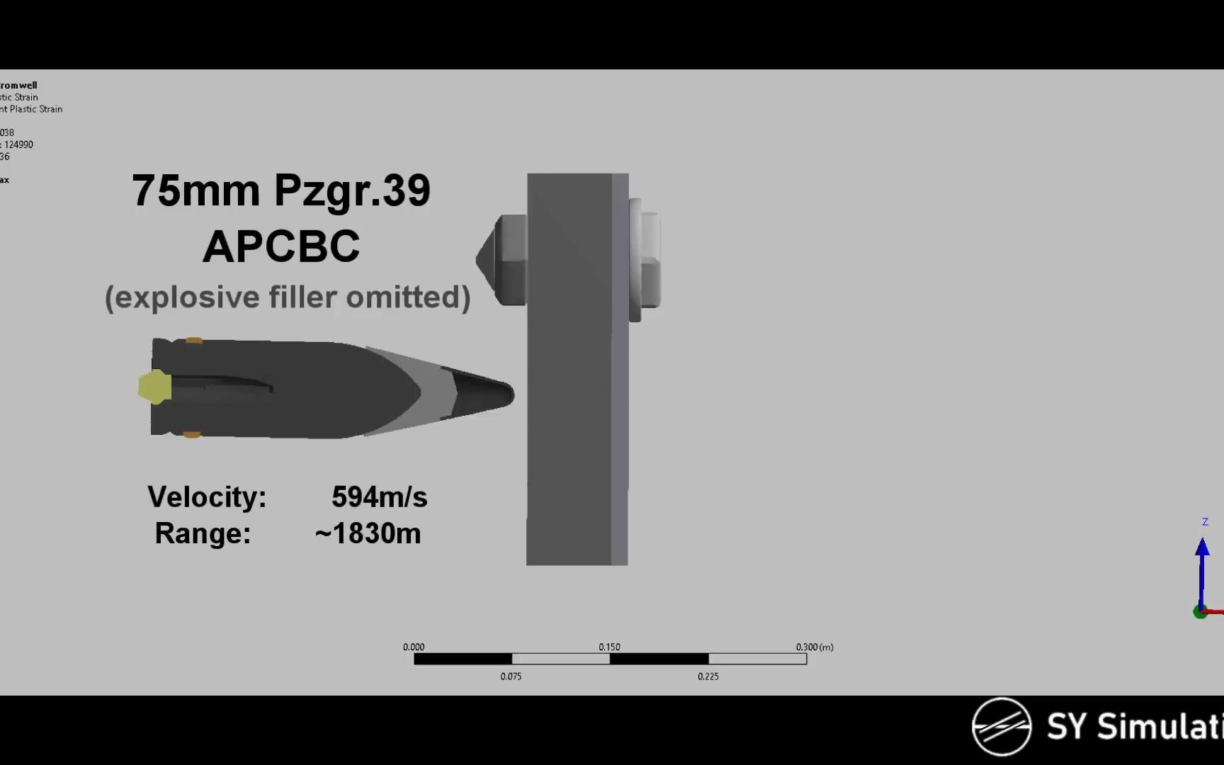 75mm Pzgr.39 对克伦威尔铆接多层板的侵彻力分析网络游戏热门视频