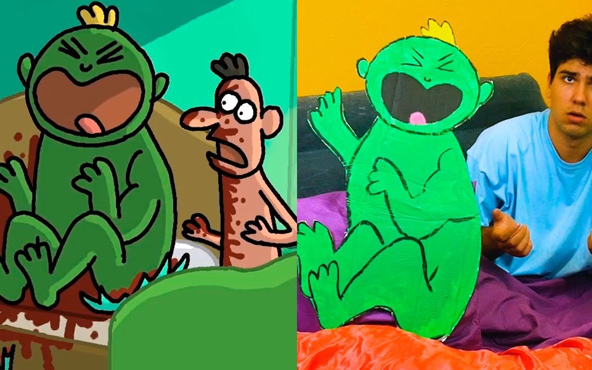 【真人卡通】约会结婚后不小心生了个_绿巨人浩克