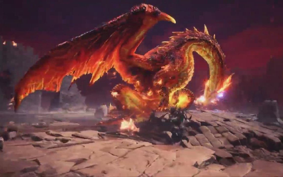 《怪物猎人世界:冰原》mod:黑龙的复仇 红黑龙降临