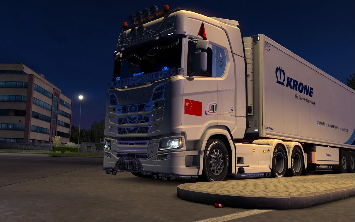 欧卡2:欧洲卡车模拟器2货物同步器教程 基友联运必备 超级简单的同步