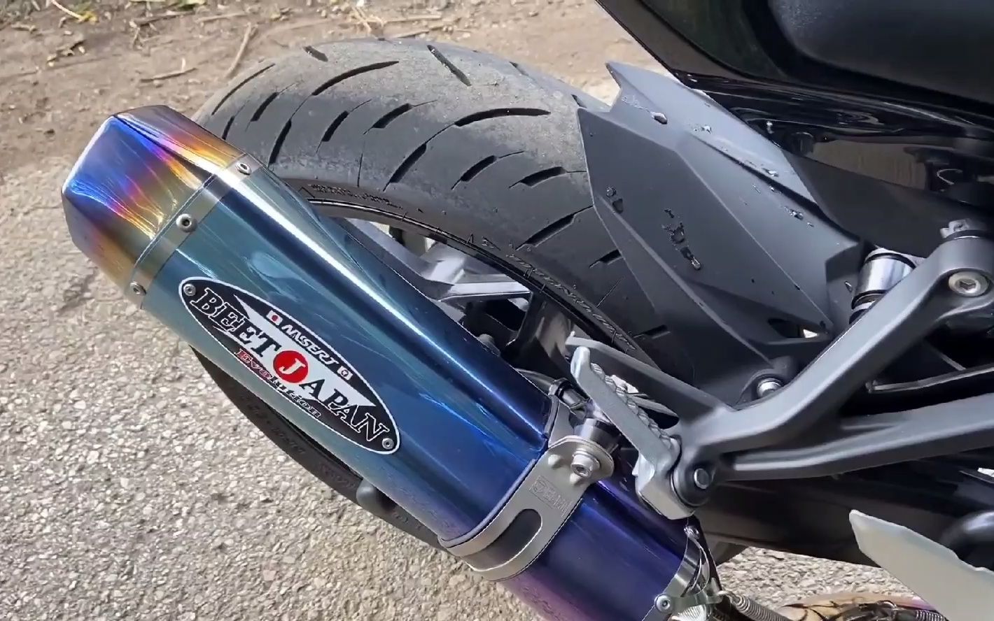 川崎 zx-25r改装beet排气声浪表现