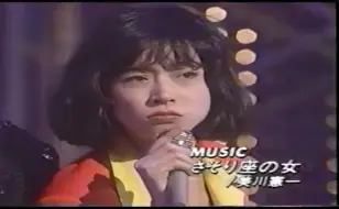 Download Video: 中森明菜 为了C位 ，脸都气肿了  夜もいっしょうけんめい