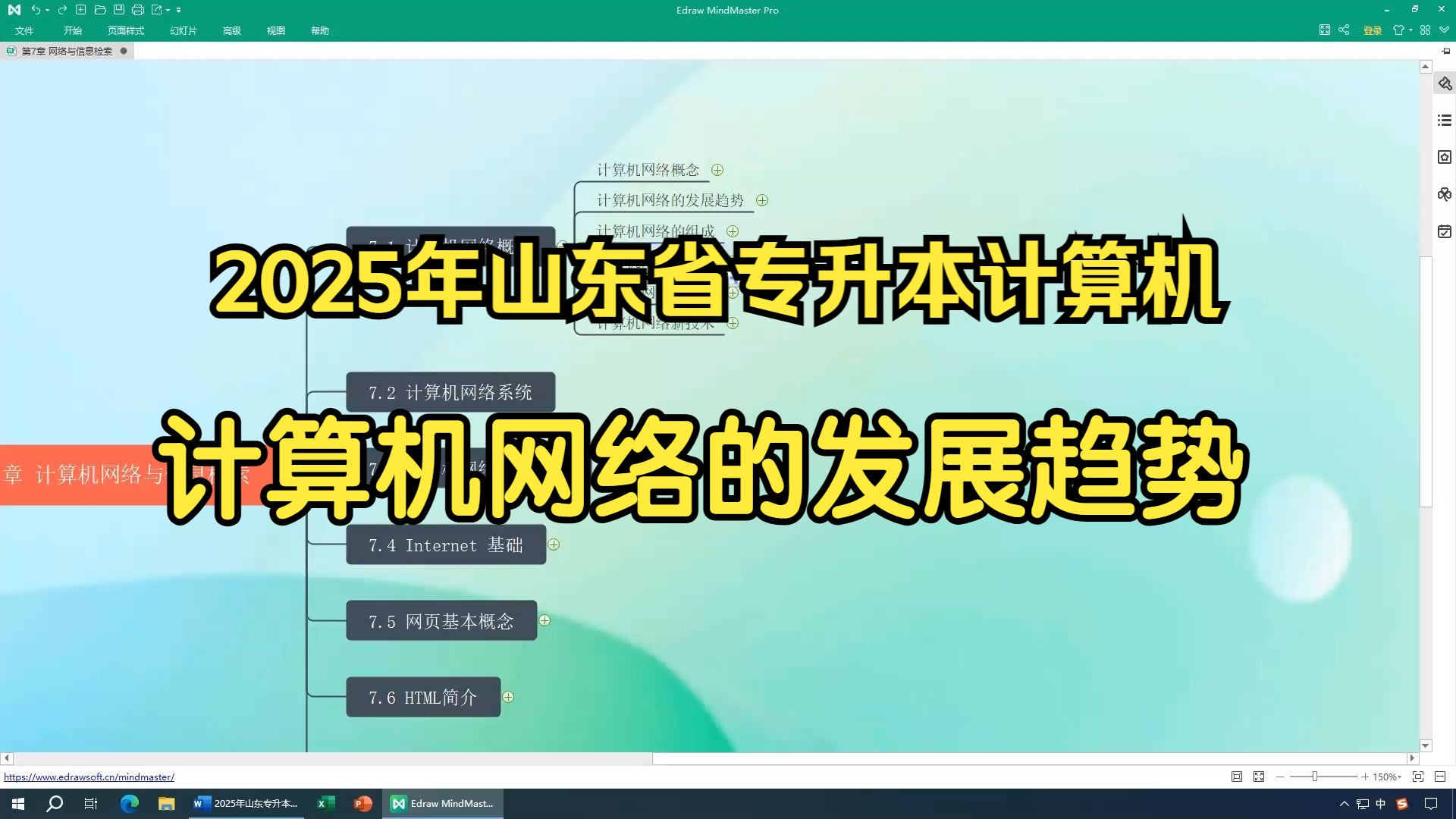 2025年山东省专升本计算机 计算机网络的发展趋势哔哩哔哩bilibili