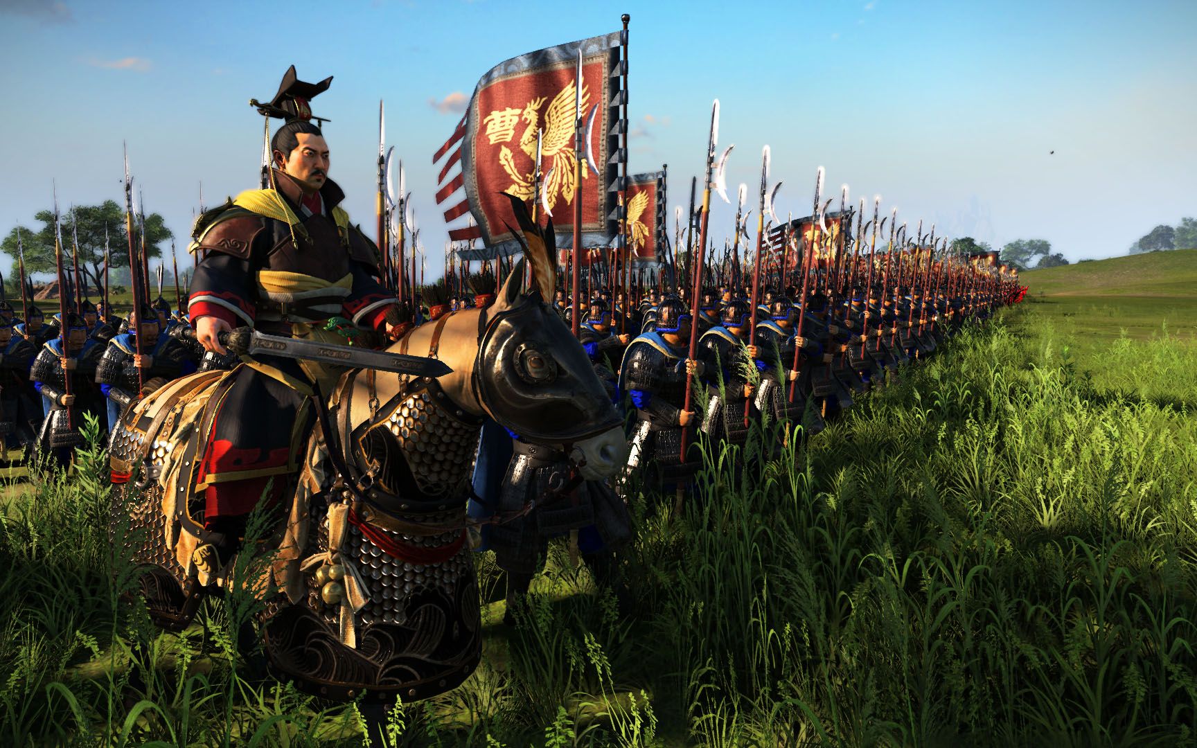 【全面战争三国】鲁阳之战 曹魏曹丕3000人vs蜀汉关羽4000人