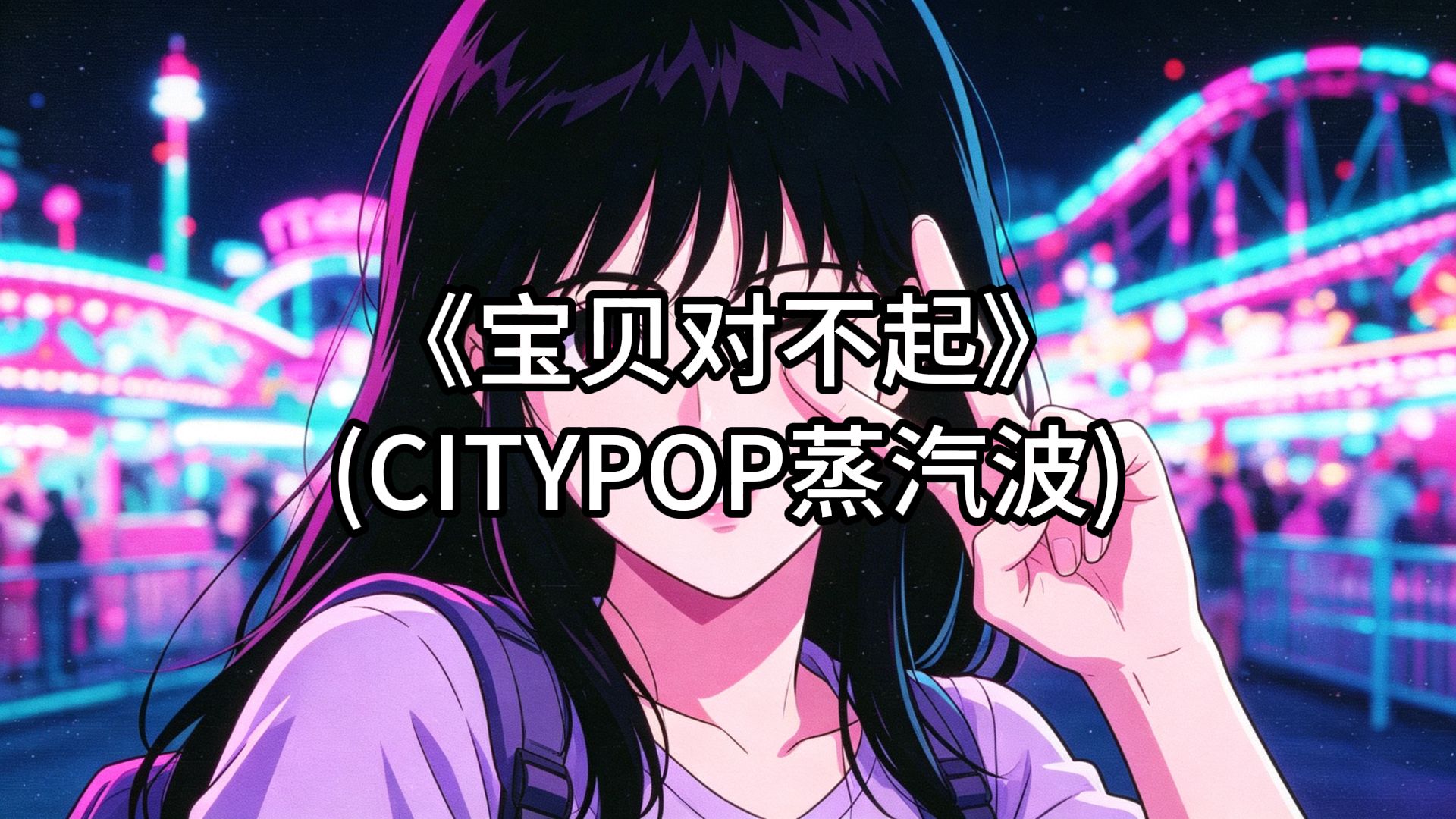 草蜢《宝贝对不起》CITYPOP蒸汽波COVER偶像Citypop