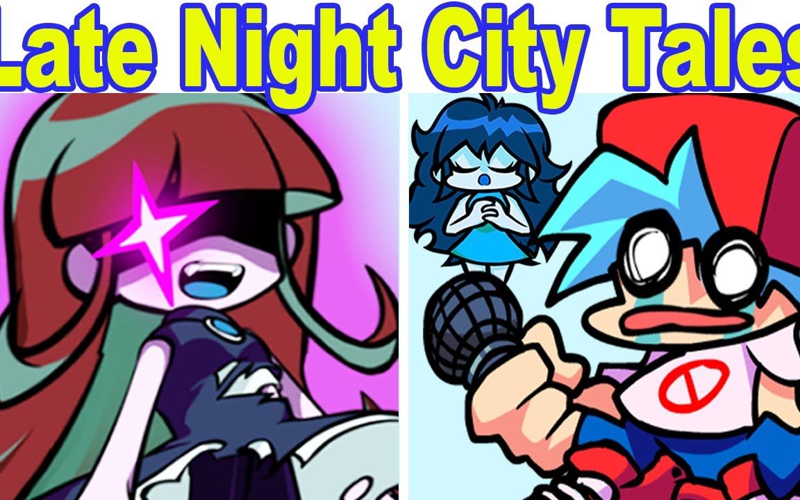 [图]Friday Night Funkin - Late Night City Tales Chapter 1