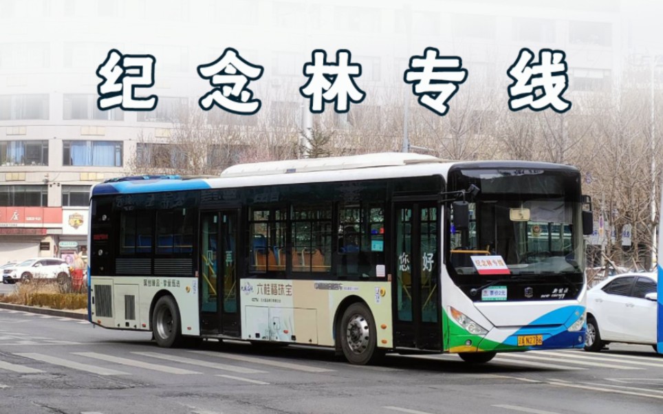 【沈阳公交】纪念林专线全程前方展望pov,马路湾→纪念林『pov340』