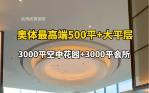 Download Video: 今天这个视频解说的没有头绪，真当惭愧，杭州奥体540平江景豪宅