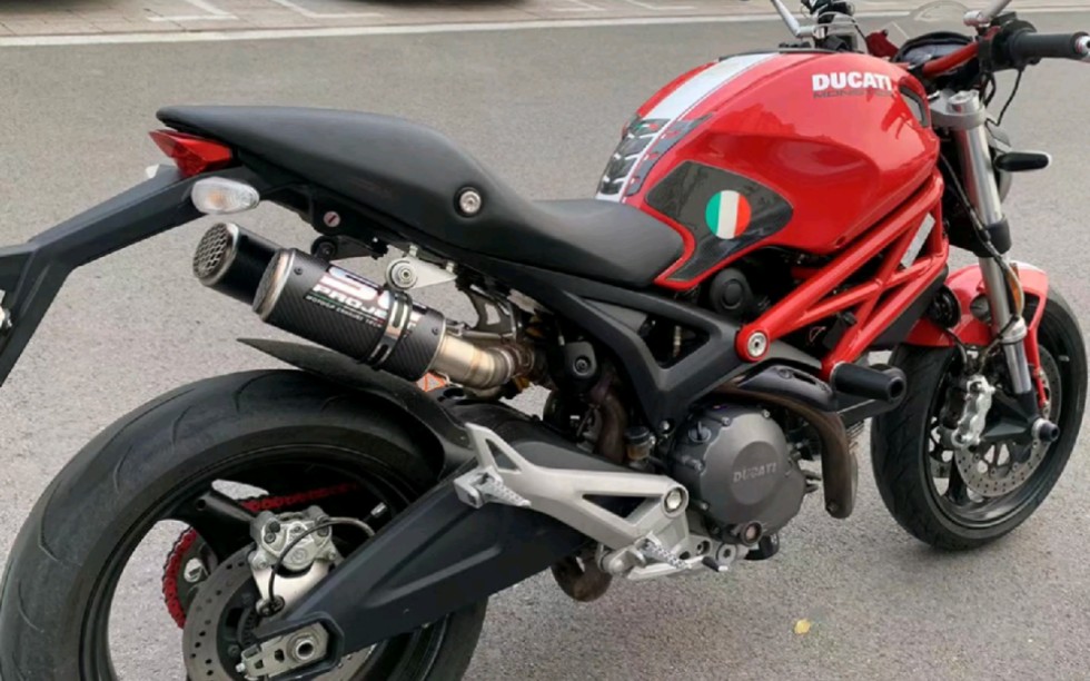 杜卡迪795 1100怪兽升级改装sc尾段排气