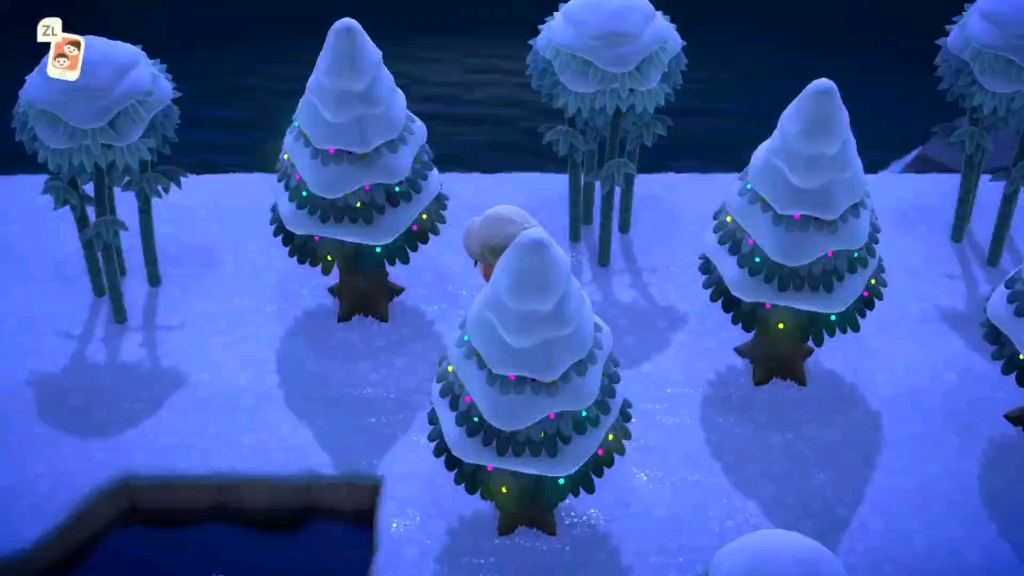 【动森vlog】摇彩灯,滚雪球,捉雪花……一起来动森过冬吧!