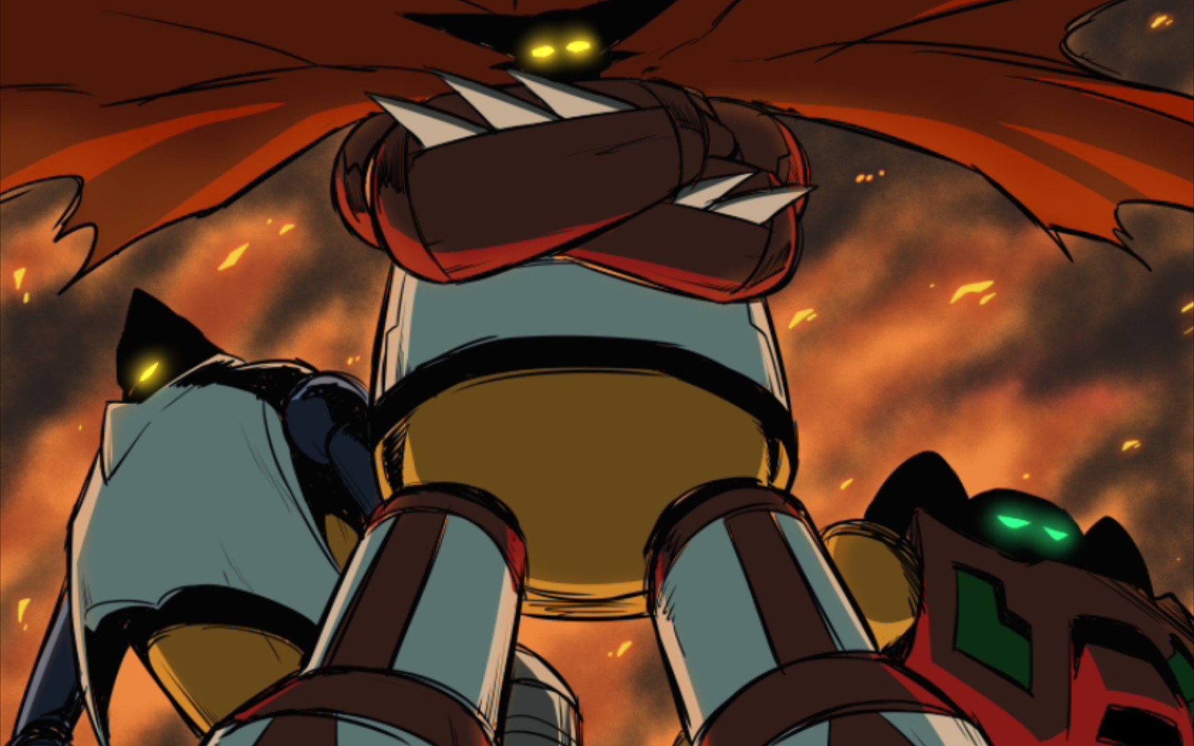 机战z2——元祖盖塔(龙马/隼人/武藏)全武装