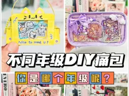 Download Video: 不同年级diy痛包