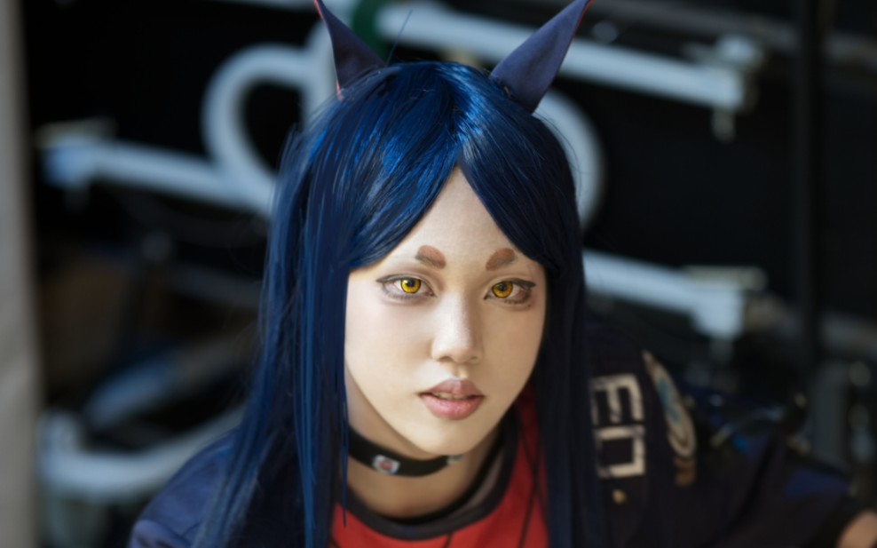 【明日方舟|杜宾cos场照】今天是教官生日哦!