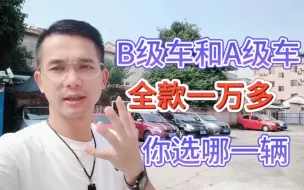 Download Video: 同样都是一万多的车，一辆是B级豪华车，一辆是A级车，你选哪一辆