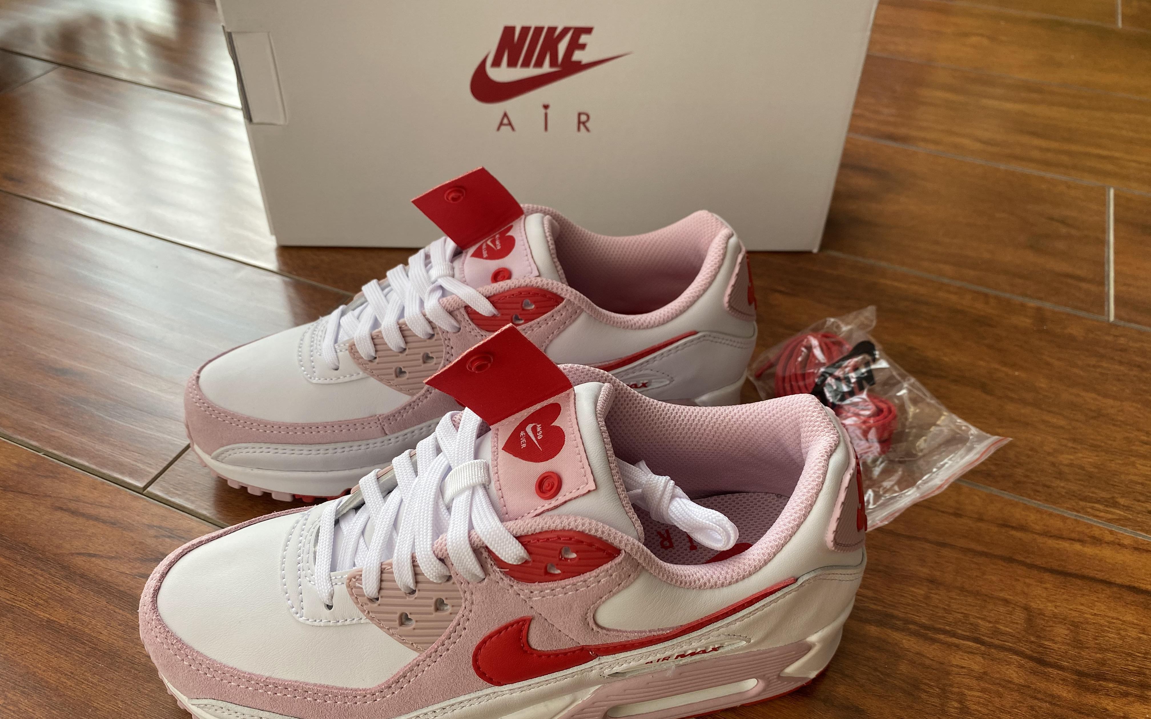 nike air max 90 qs 白粉情人节特殊限定 让你和你的爱人一起度过一个