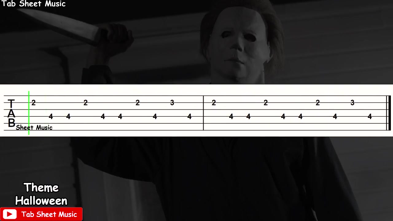 [图]【tab】Halloween - 主题曲