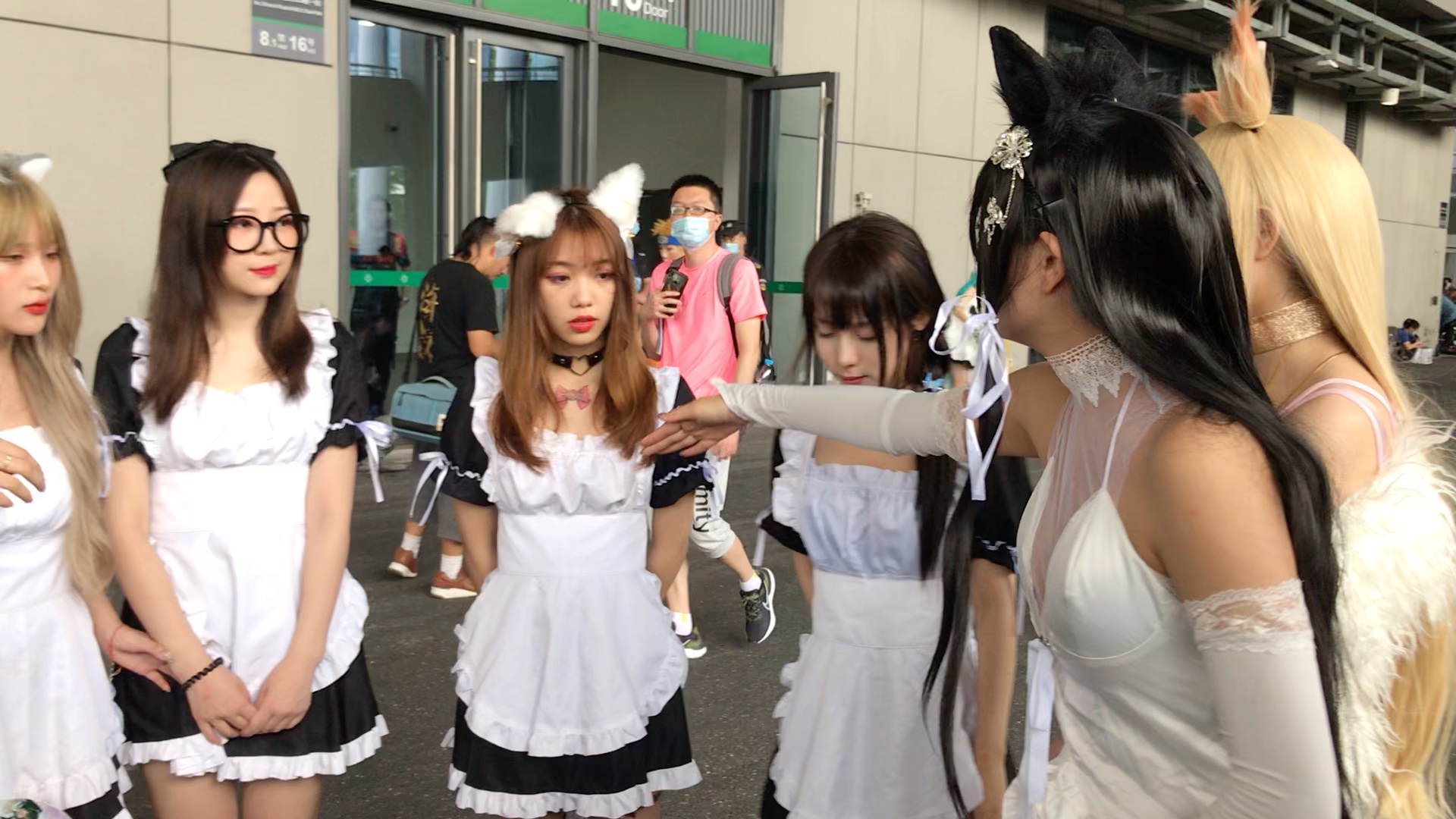 上海cp26 初见女仆林唯艺 女仆团集体演出活动_哔哩哔哩_bilibili