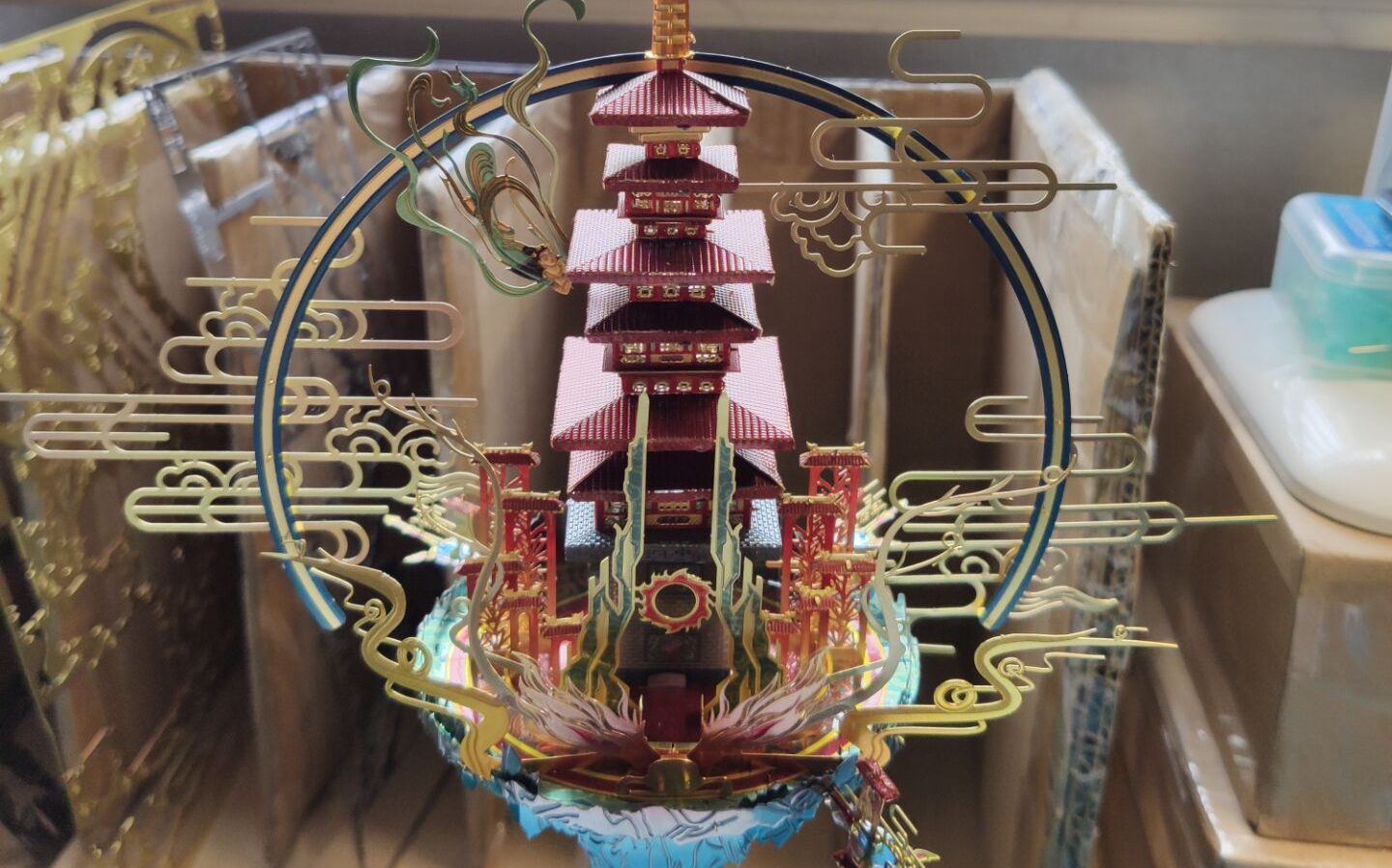 蚀刻片模型:艺模《蓬莱仙岛》上部p3_哔哩哔哩 (゜-゜)つロ 干杯