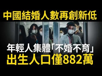 中国结婚人数再创新低,2024年出生人口预计为882万!哔哩哔哩bilibili