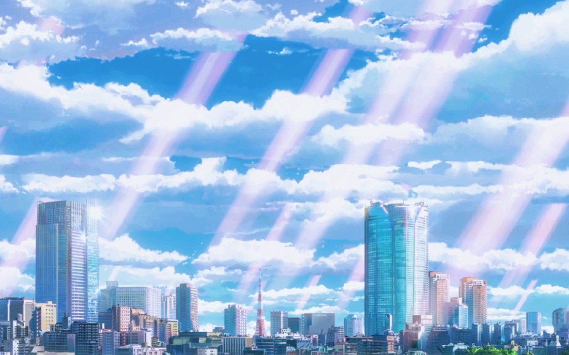 绝美的动漫长风景