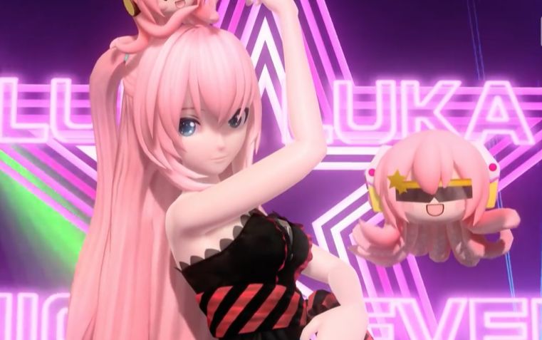 ft】luka luka night fever【巡音ルカ:爱(度假比基尼) 小章鱼】pv