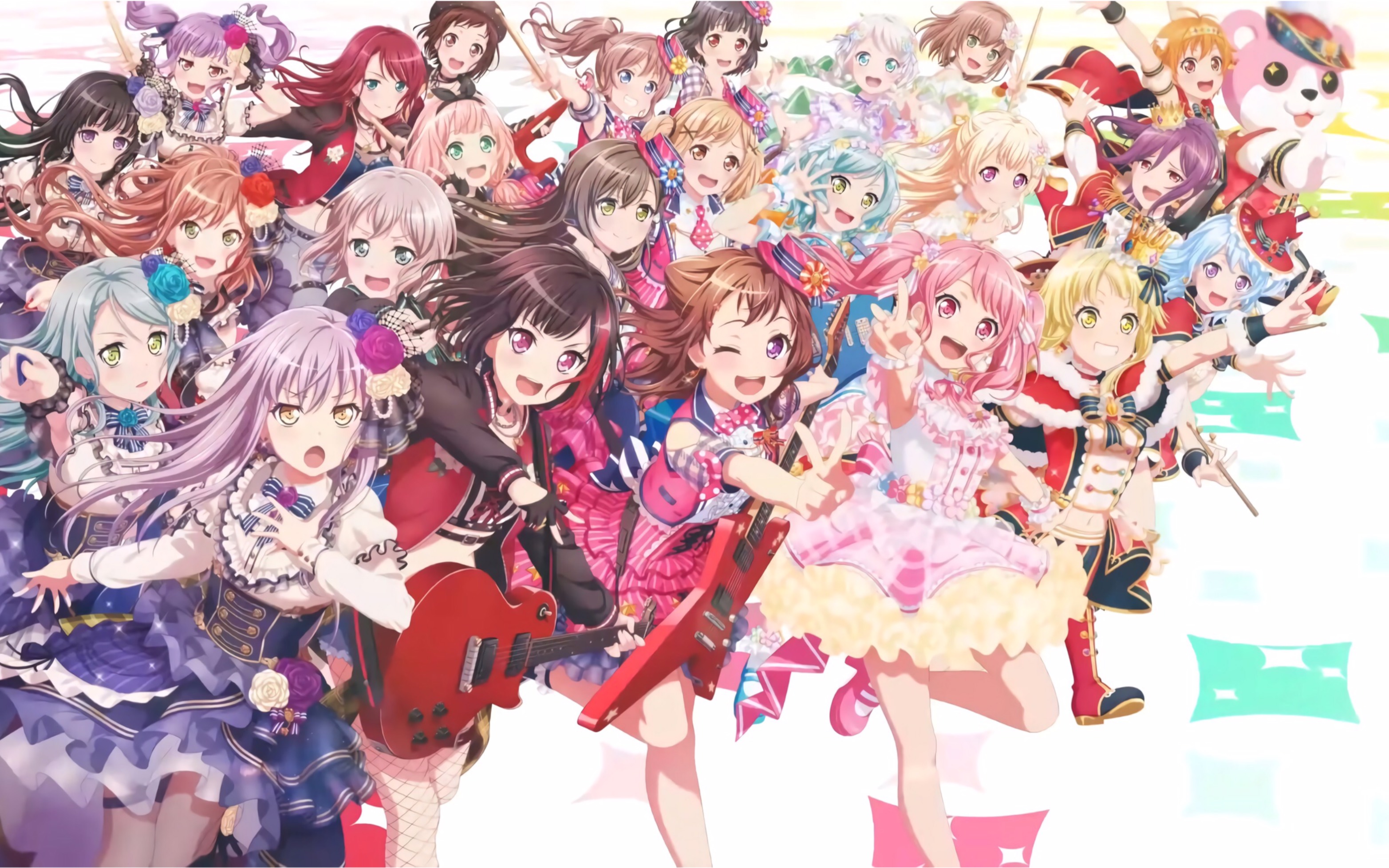 【音游】bang dream 国服 动画op 心跳体验ex fc非全p_哔哩哔哩 (゜