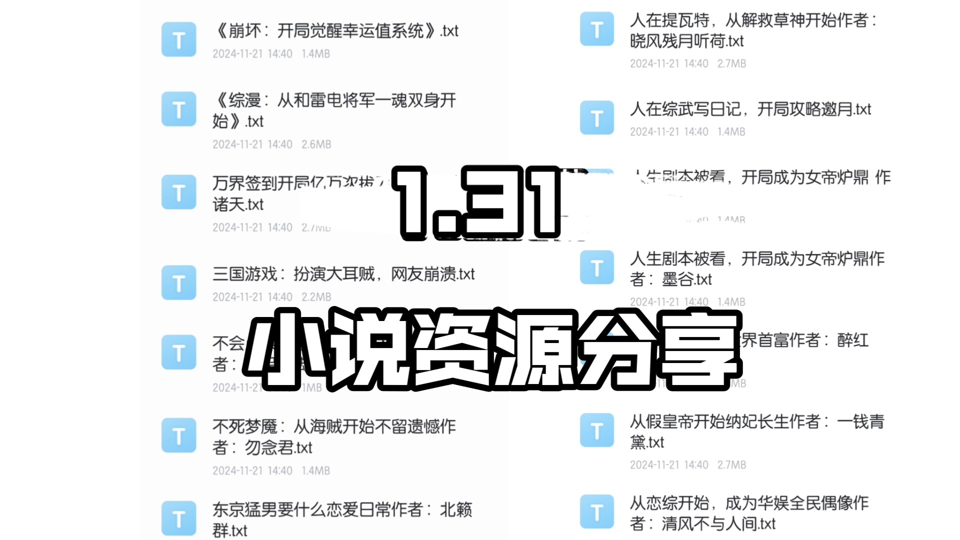 评论666➕关注!会自动发送到你的私信里.起点小说,番茄小说,菠萝包,刺猬猫,飞卢小说,漫画二次元同人小说等哔哩哔哩bilibili