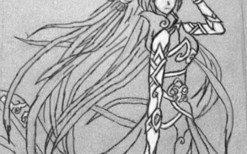 【临摹】斗破苍穹漫画云韵