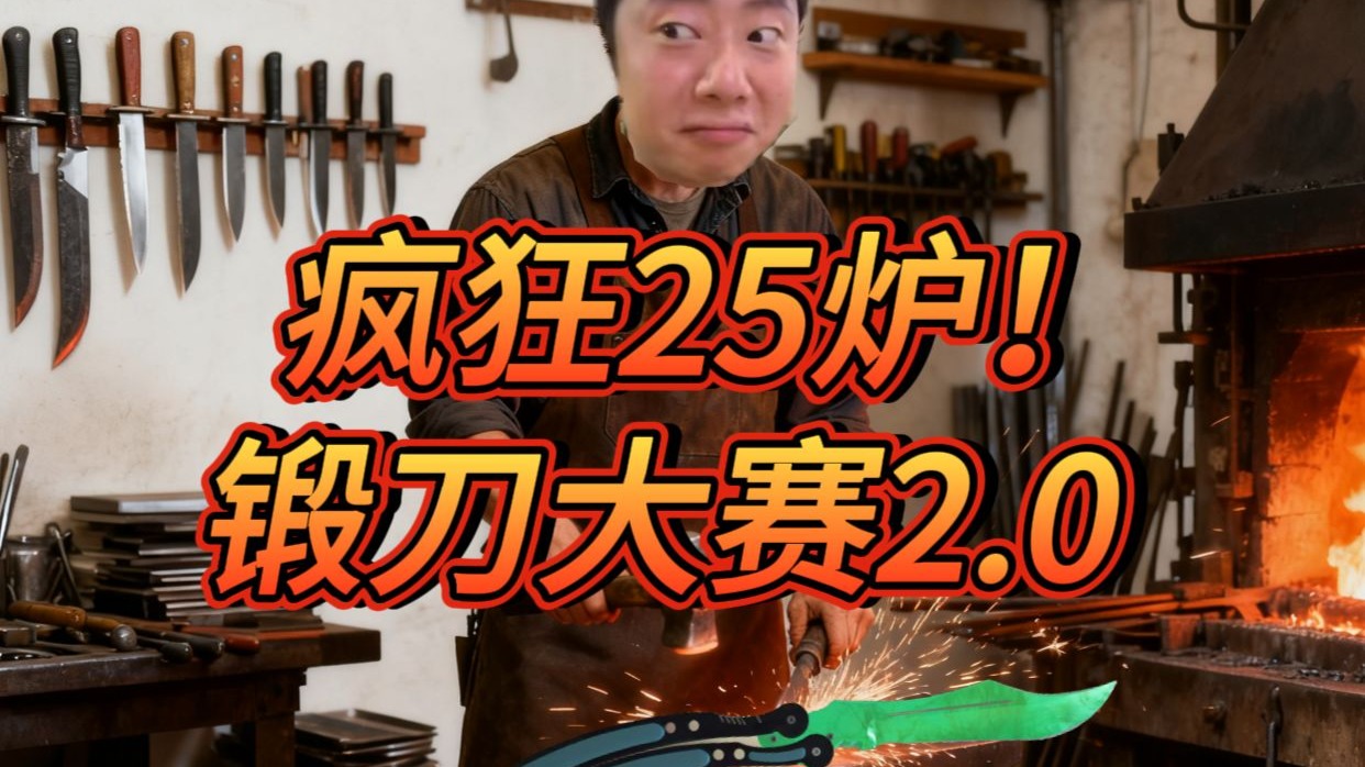 25炉!别叫我锻神!锻刀大赛2.0