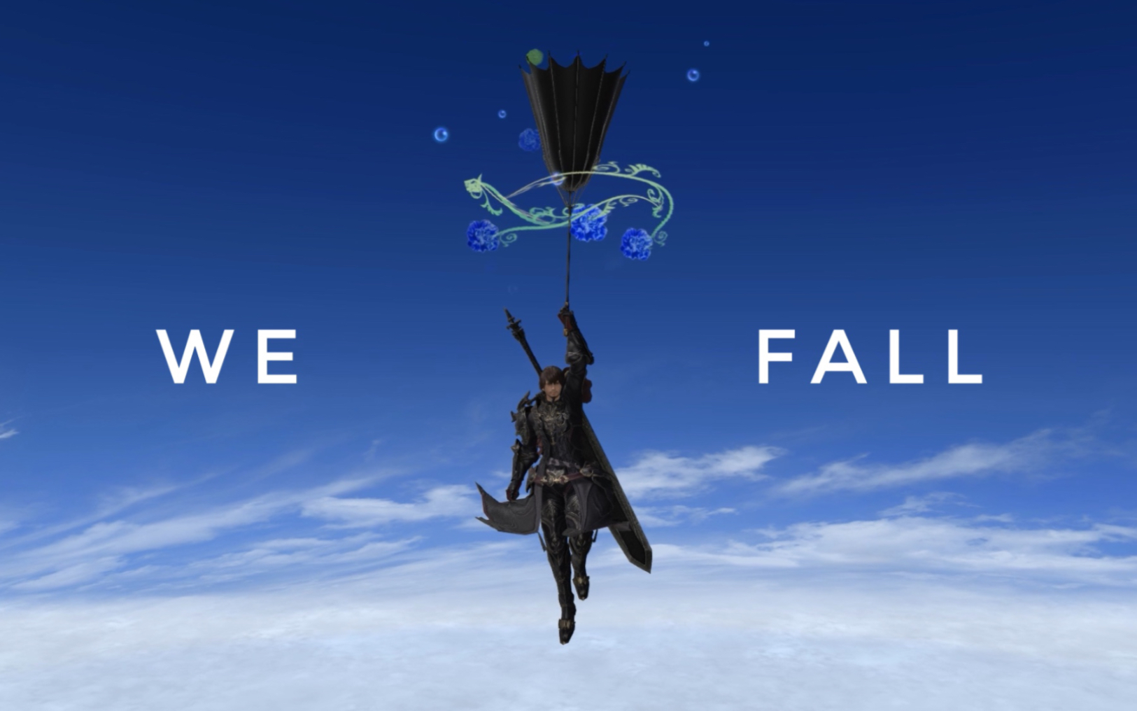 [图]【FF14】we fall？（魔法雨伞自由落体效果整活）