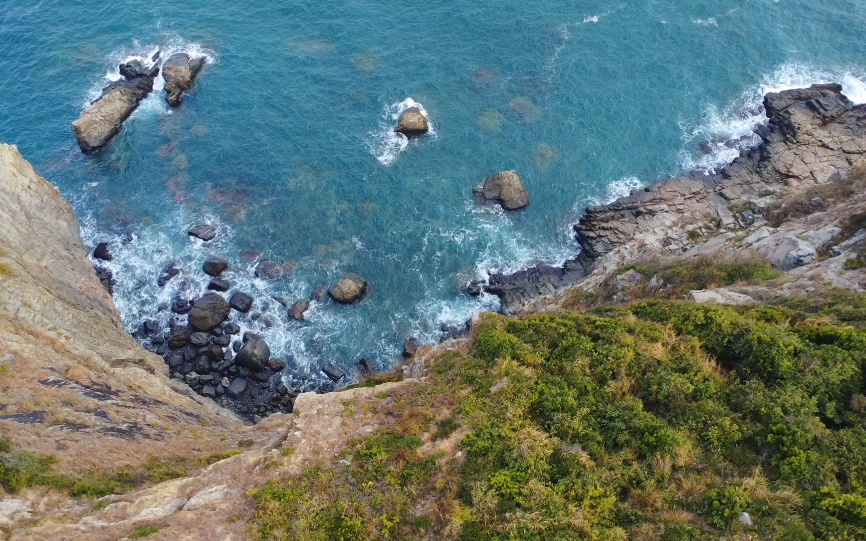 【冬季的夏日时光】香港歌连臣角炮台遗迹航拍短片