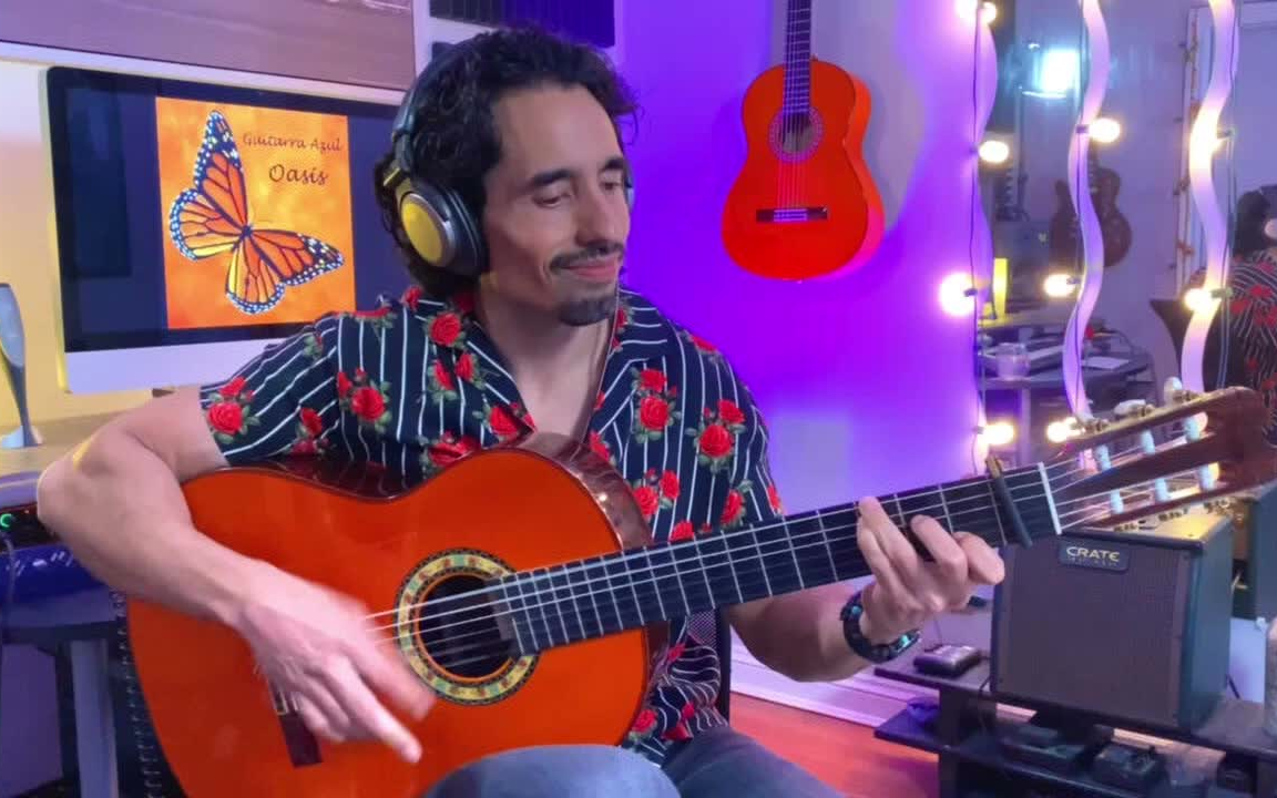 [图]【教程】Oasis (Guitarra Azul) - Rumba技巧 by David Chiriboga | 弗拉门戈 吉他教程 Rumba