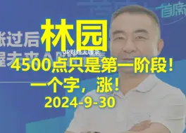 Скачать видео: 2024-9-30 林园 4500点只是第一阶段！