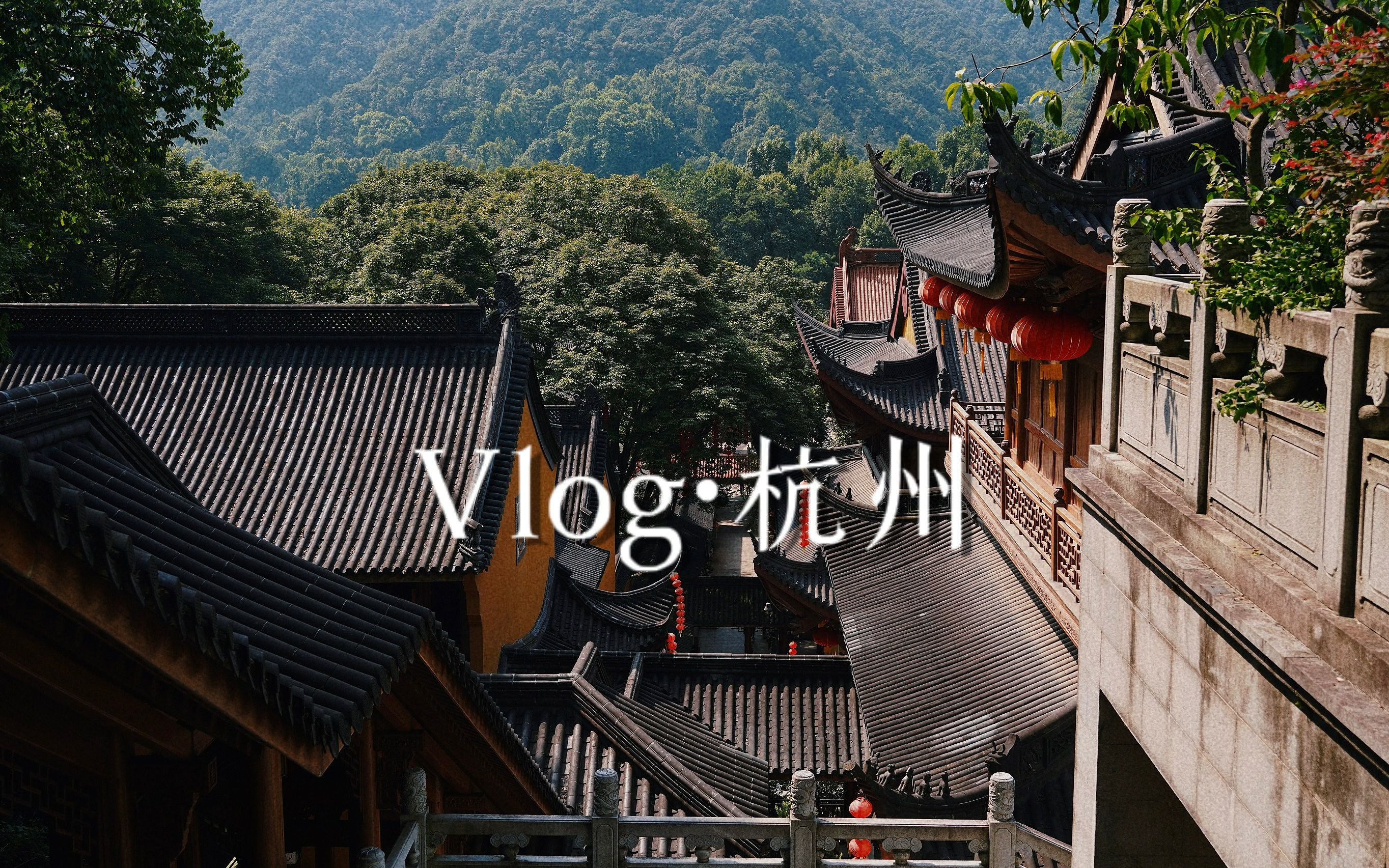 [图]【旅拍】杭州 治愈人文向Vlog | 一个人的旅行 最忆是杭州 内含法喜寺/西湖/南宋御街/风雨书店/烟雨集市