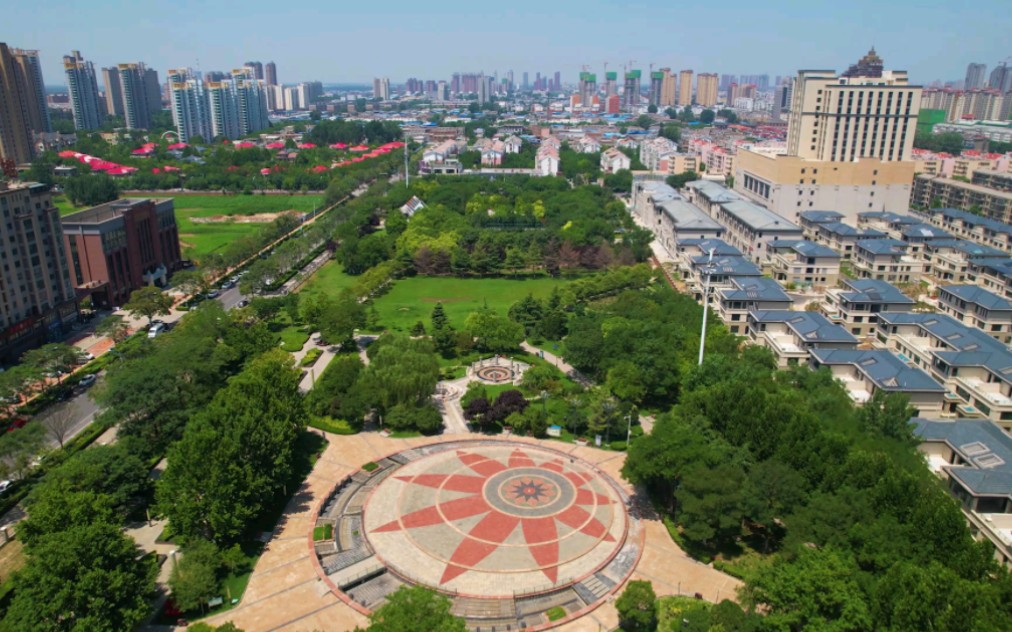 新乡市品质公园美景,喧闹的城市中让你静下来乐园_哔哩哔哩_bilibili