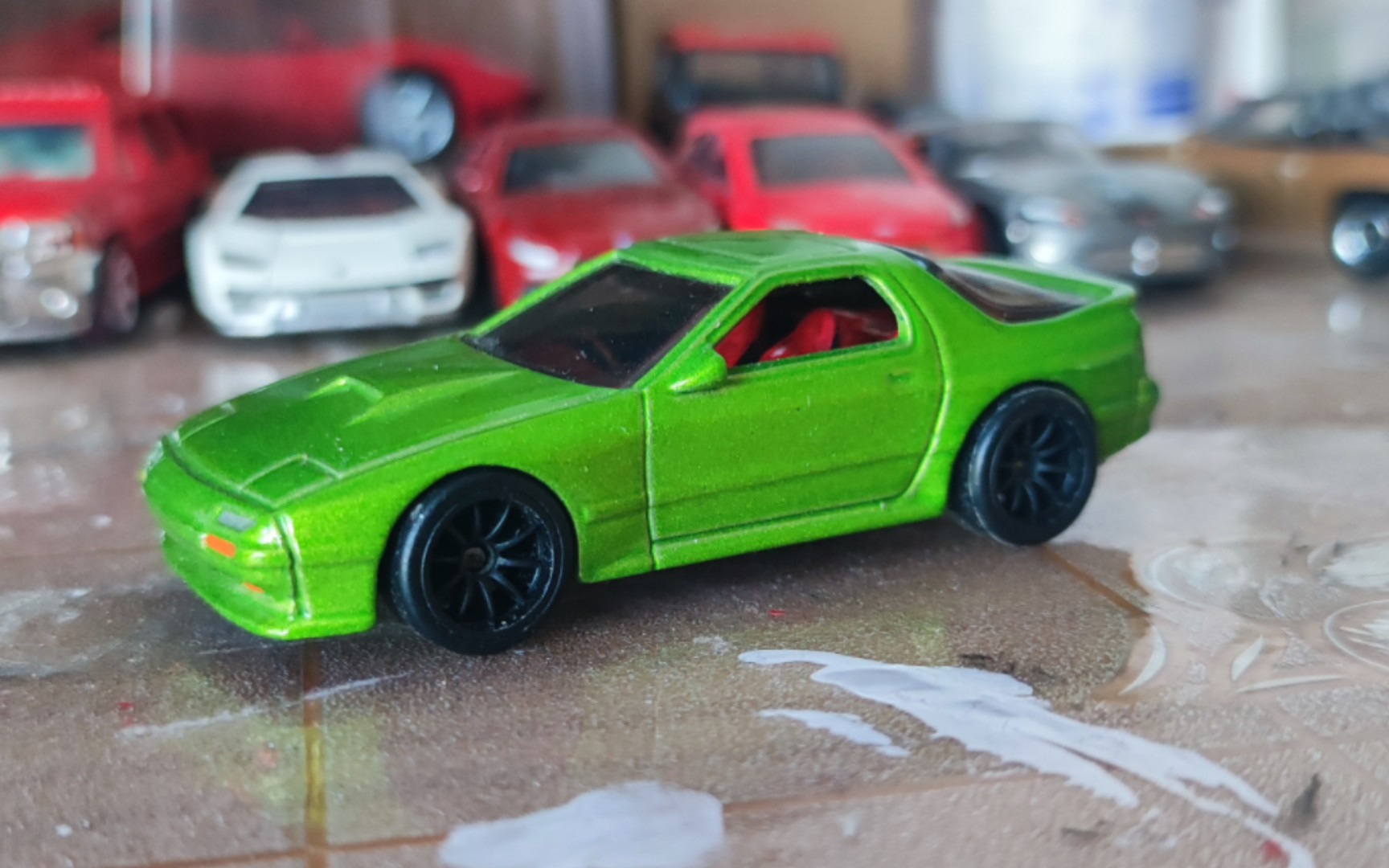 风火轮 rx7 1989 fc 1/63比例