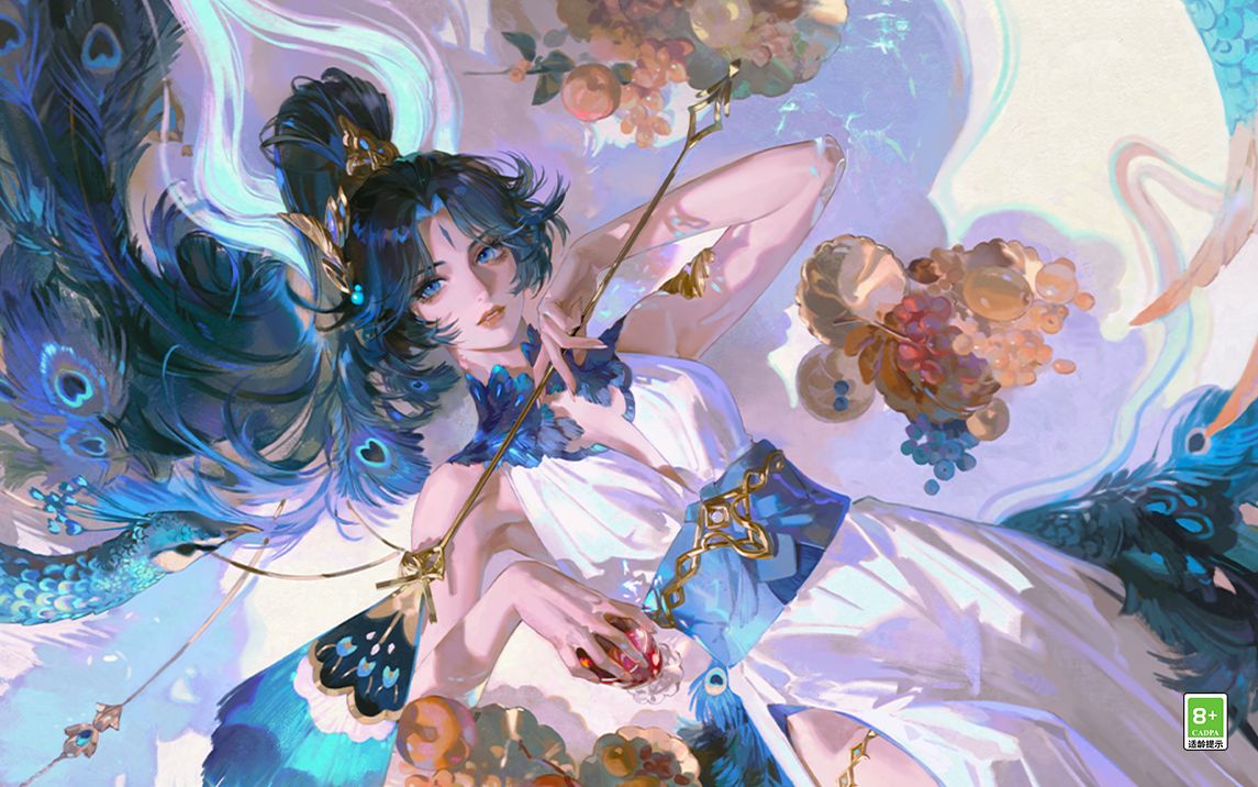 [图]《阴阳师》孔雀明王召唤动画（CV：斋藤千和）