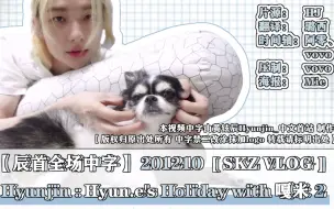 Download Video: 【黄铉辰】【辰首全场中字】201210 [SKZ VLOG] Hyunjin : Hyun.e's Holiday with 嘎米 2