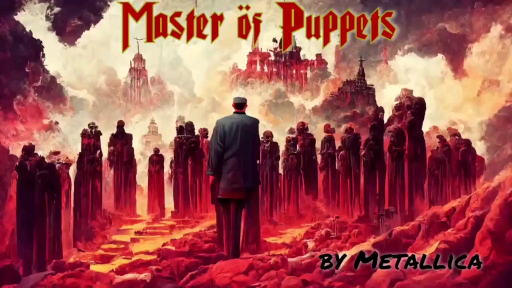 [图]Metallica - Master Of Puppets 歌词MV